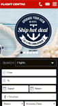 Mobile Screenshot of flightcentre.co.za