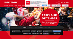 Desktop Screenshot of origin-www.flightcentre.co.za